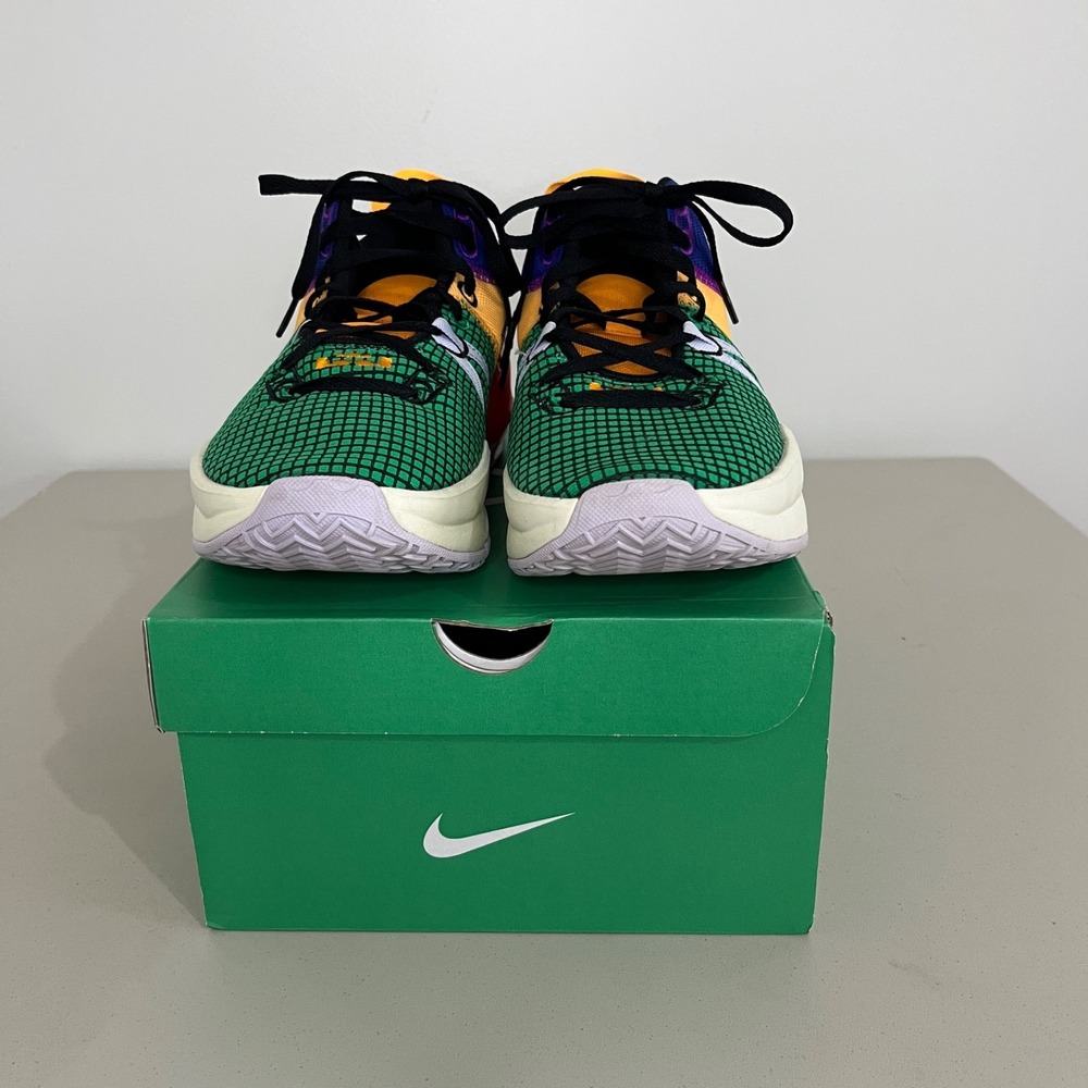 Nike Lebon Witness 7 Multicolor DM1123-501 VG Basketball Sneakers Mens 10.5